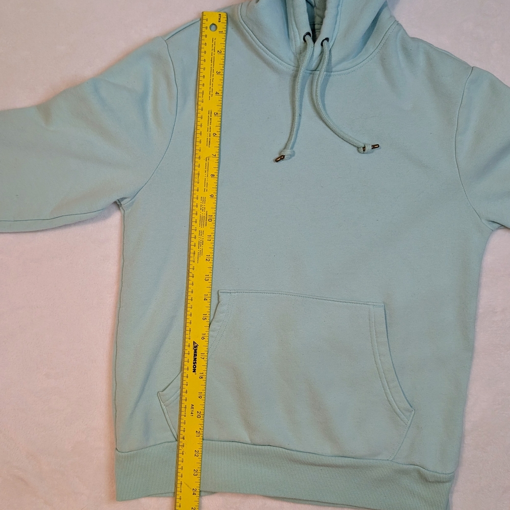 Old Navy Unisex Soft Blue Hoodie - Picture 5 of 11
